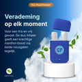 Comformidable Duo Nasal Inhaler gibt einen kräftigen Menthol-Boost durch beide Nasenlöcher gleichzeitig