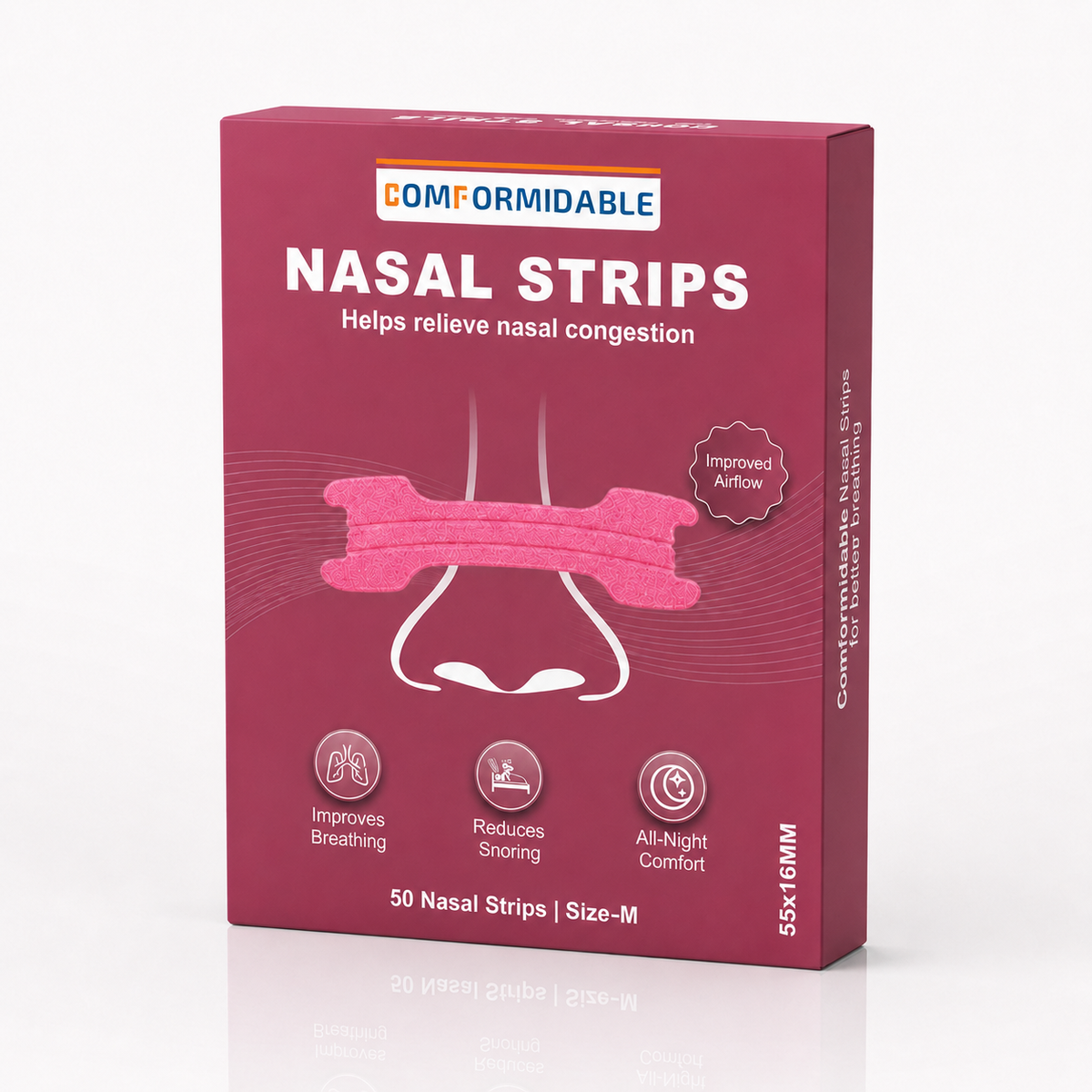 seitenansicht-rosa-nasenpflaster-verpackung-comformidable