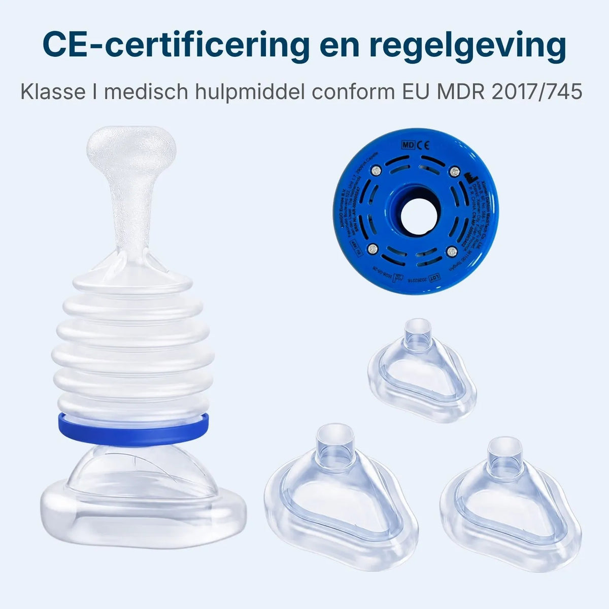 Comformidable Airway Rescue Device als CE-registriertes Medizinprodukt der Klasse I gemäß EU MDR 2017/745