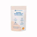 Vorderseite der Verpackung des Comformidable Nasal Rinse Salt mit Produktnamen, Vorteilen und der Angabe 50 Sachets.