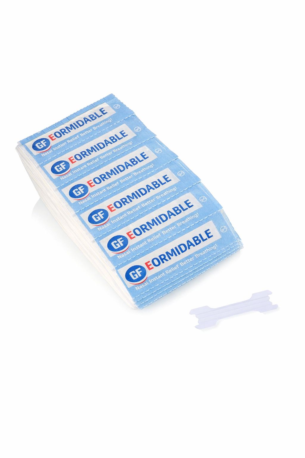 Lose transparente Comformidable Nasal Strips, 90 Stück für die langfristige Anwendung